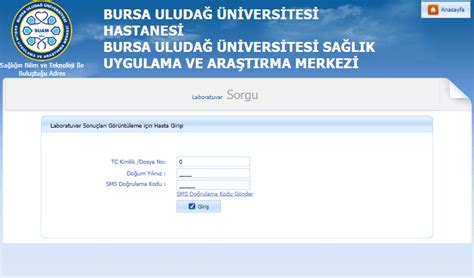 kocaeli üniversitesi online tahlil sonuçları